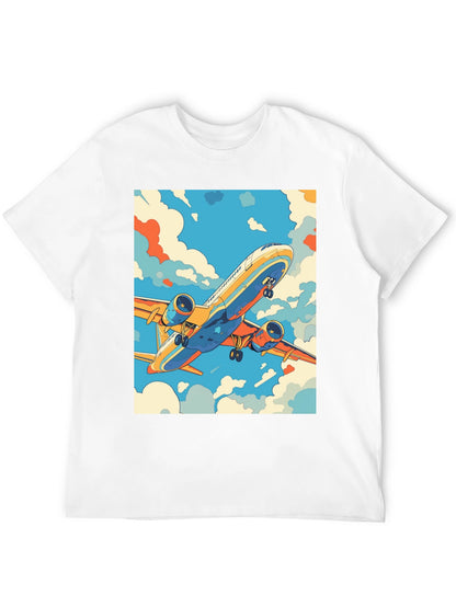 Airplane Graphic Tee - Fly High in Style!
