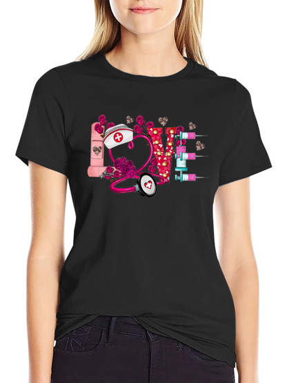 Nurse Love T-Shirt - Perfect for Healthcare Professionals