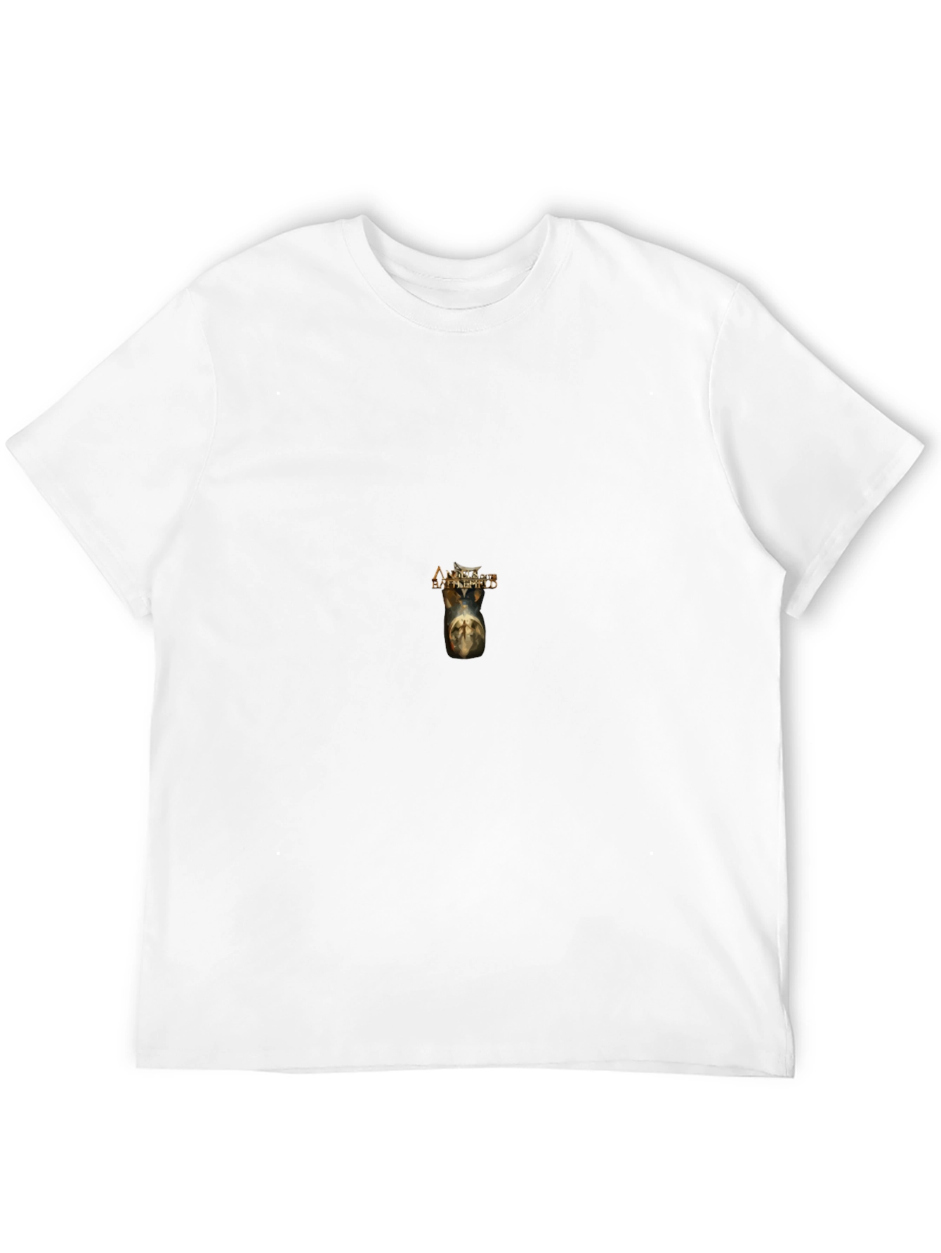 Black T-Shirt with Anges Battlefield Print
