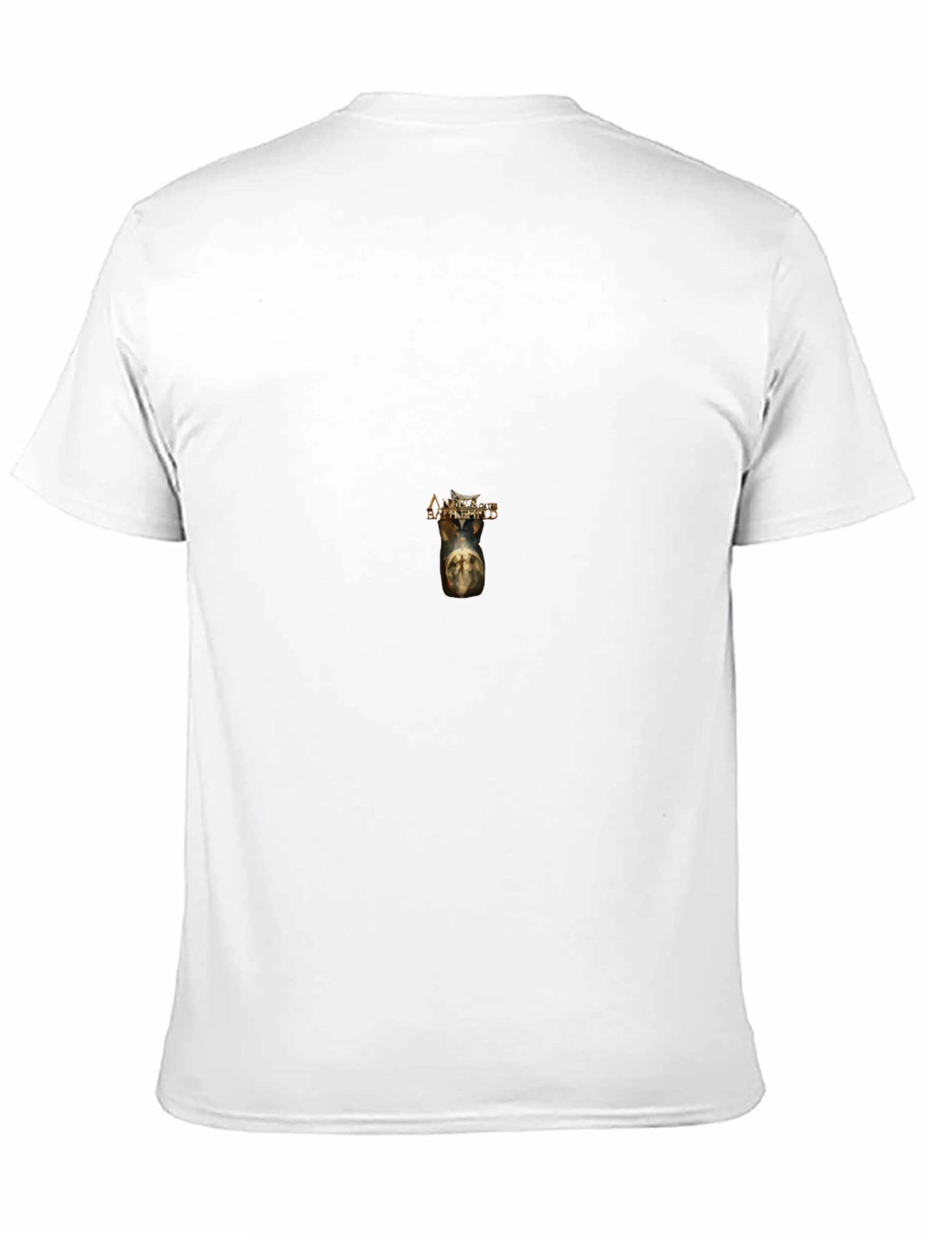 Black T-Shirt with Anges Battlefield Print