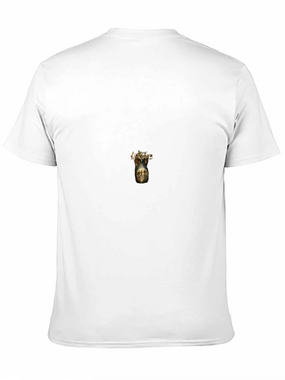 Black T-Shirt with Anges Battlefield Print