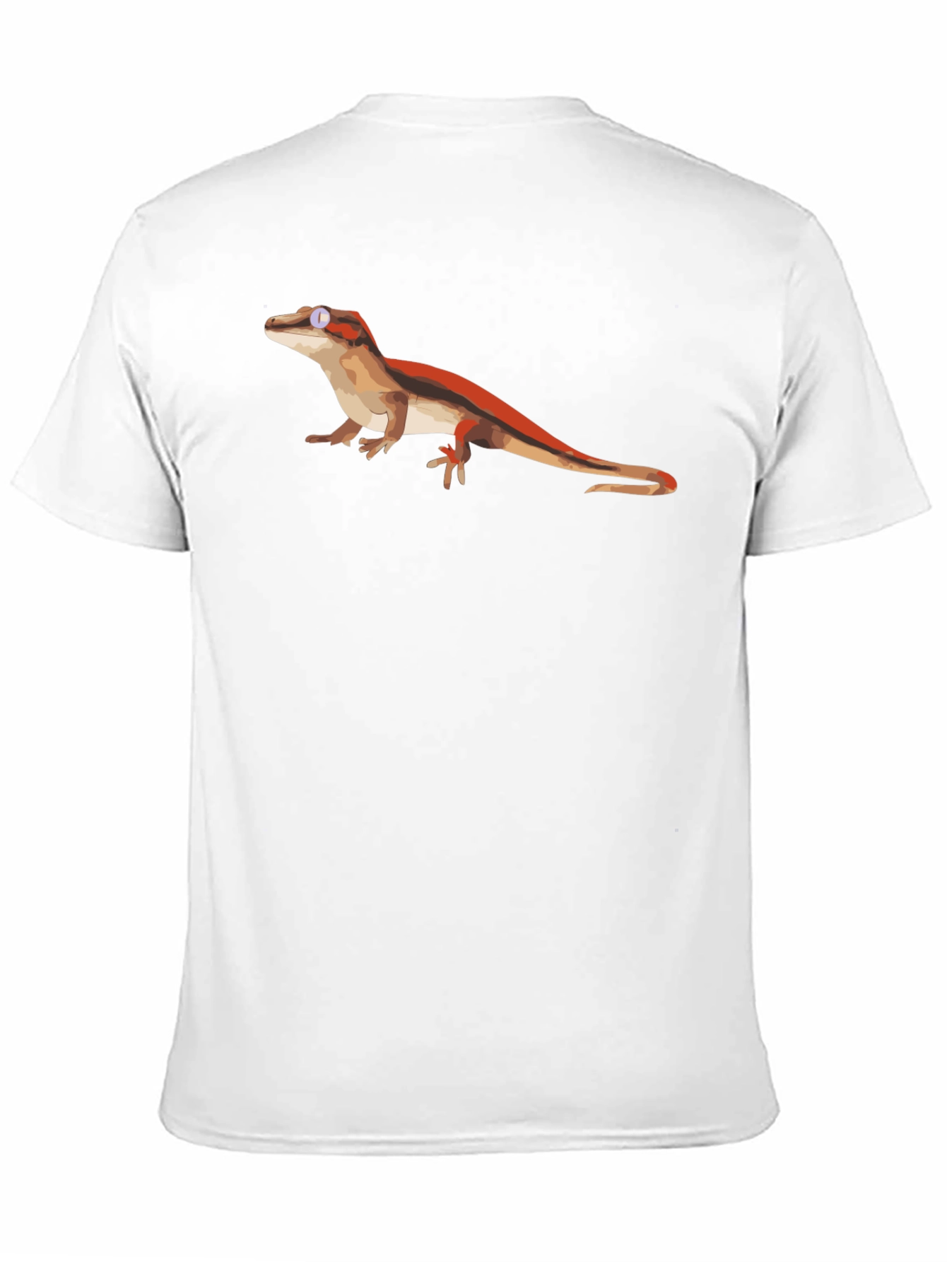 Lizard Graphic Black T-Shirt - Cool Reptile Tee