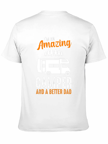 Amazing Camper Dad Graphic Tee