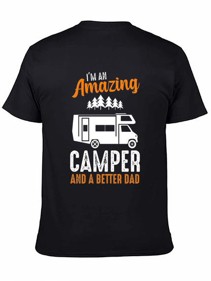 Amazing Camper Dad Graphic Tee