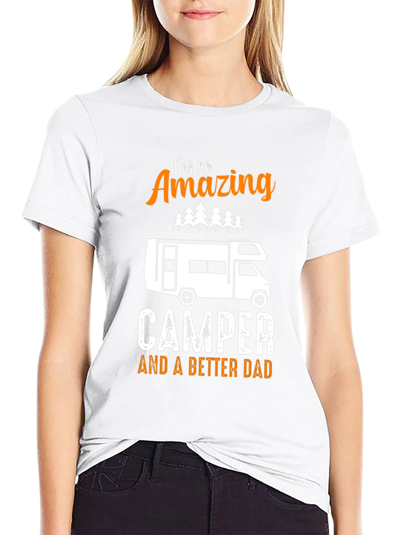 Amazing Camper Dad Graphic Tee