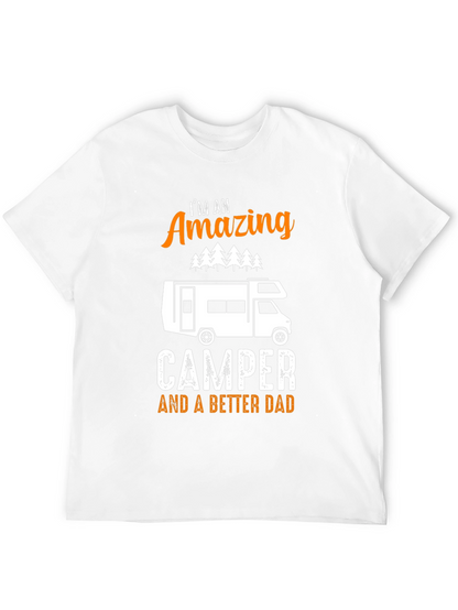 Amazing Camper Dad Graphic Tee