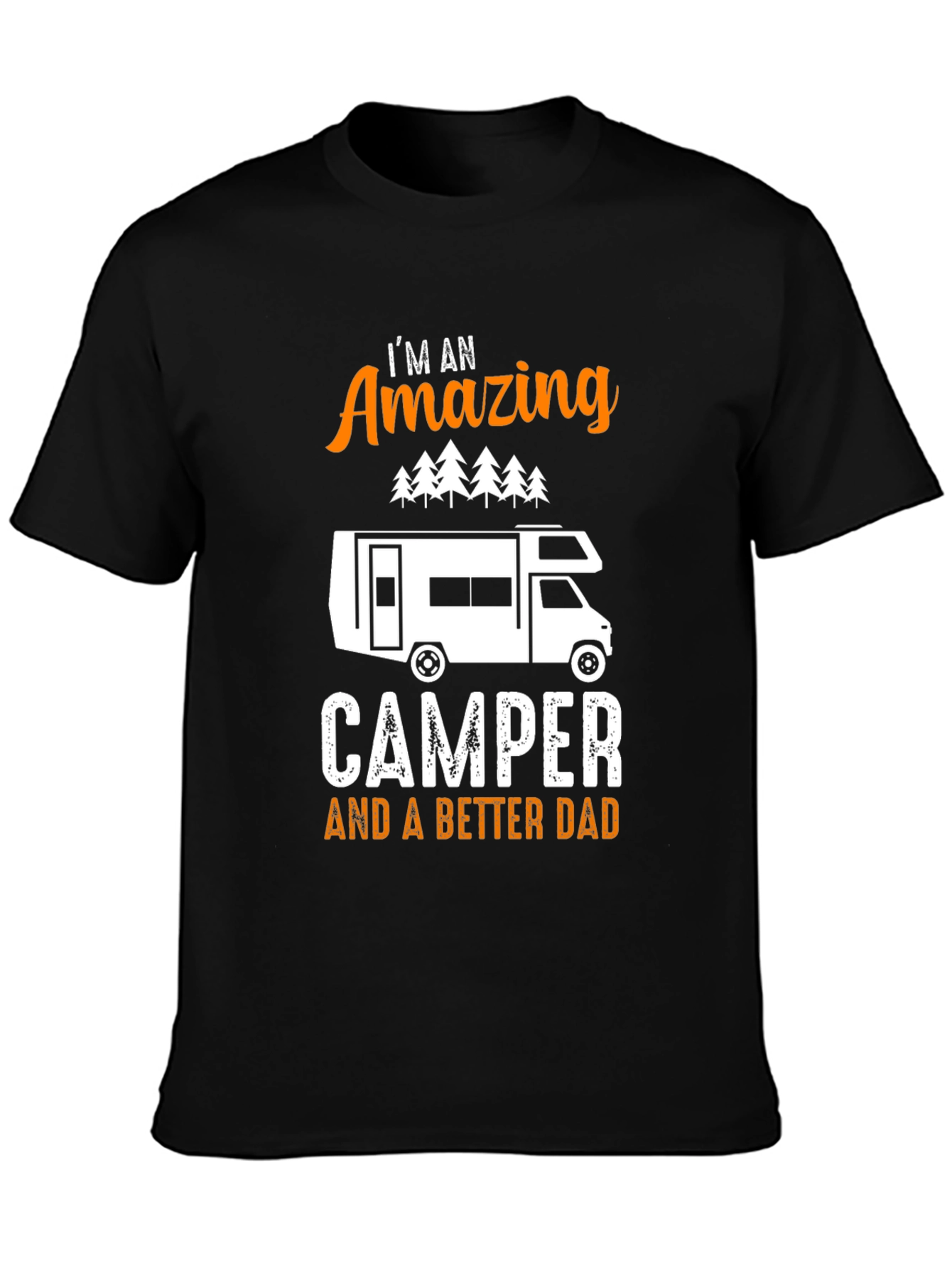 Amazing Camper Dad Graphic Tee