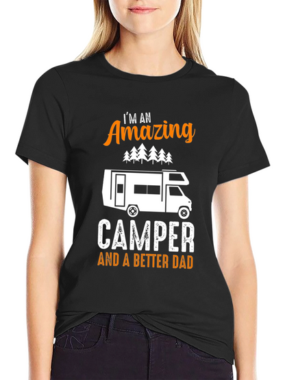 Amazing Camper Dad Graphic Tee