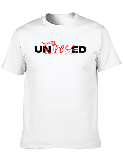 UnStressed Black Graphic Tee