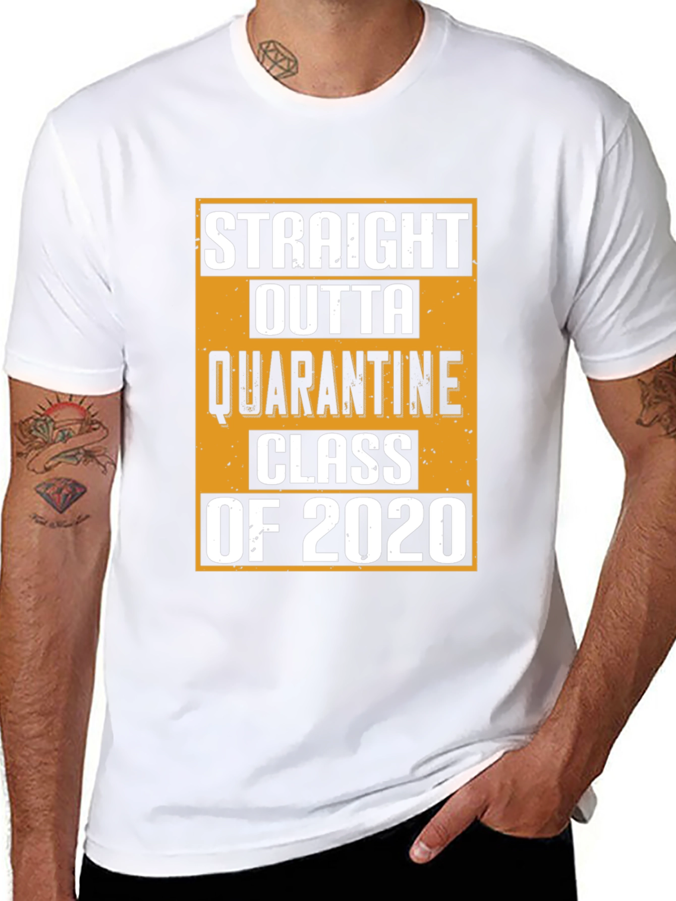 Straight Outta Quarantine Class of 2020 T-Shirt