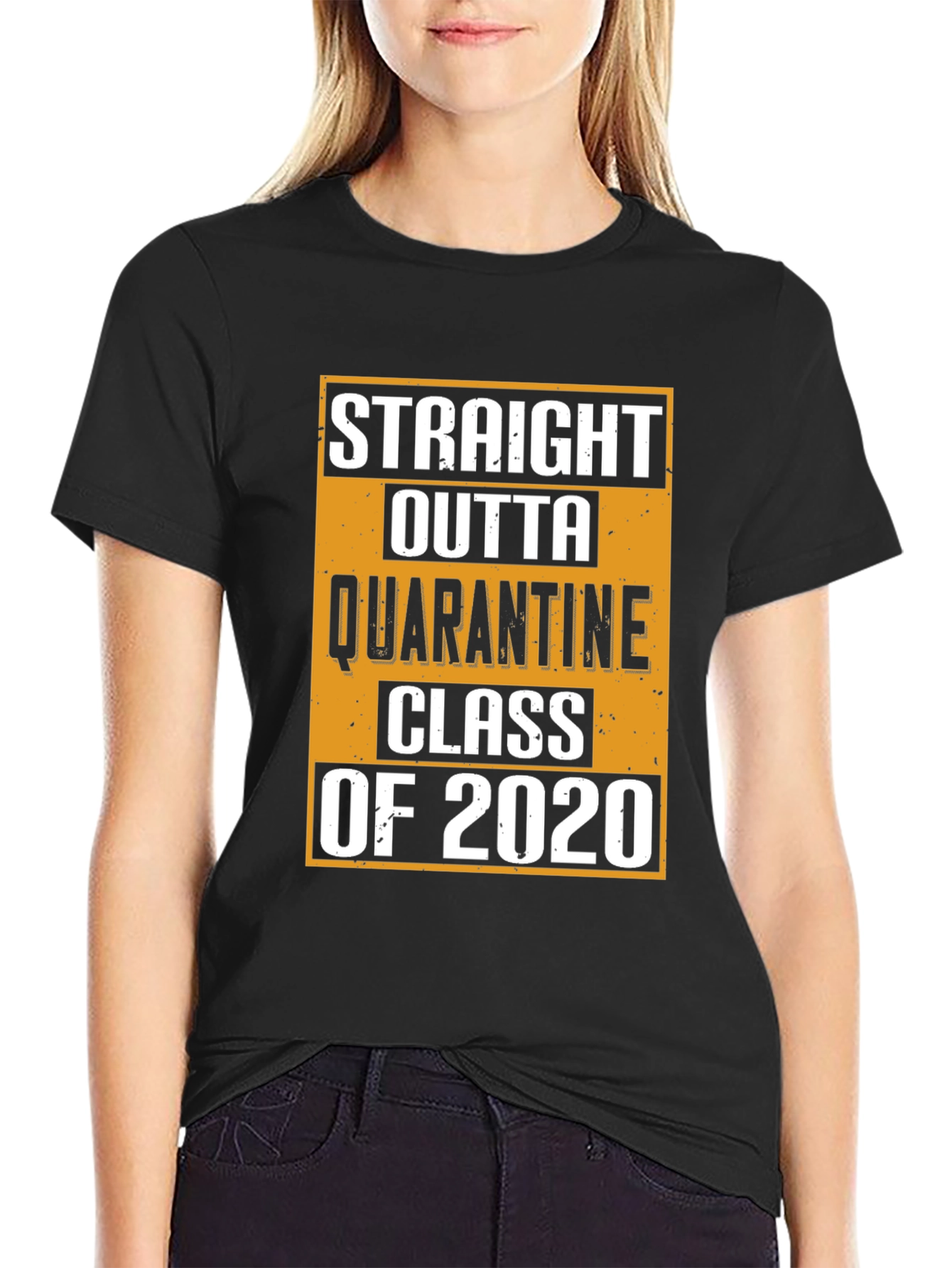 Straight Outta Quarantine Class of 2020 T-Shirt