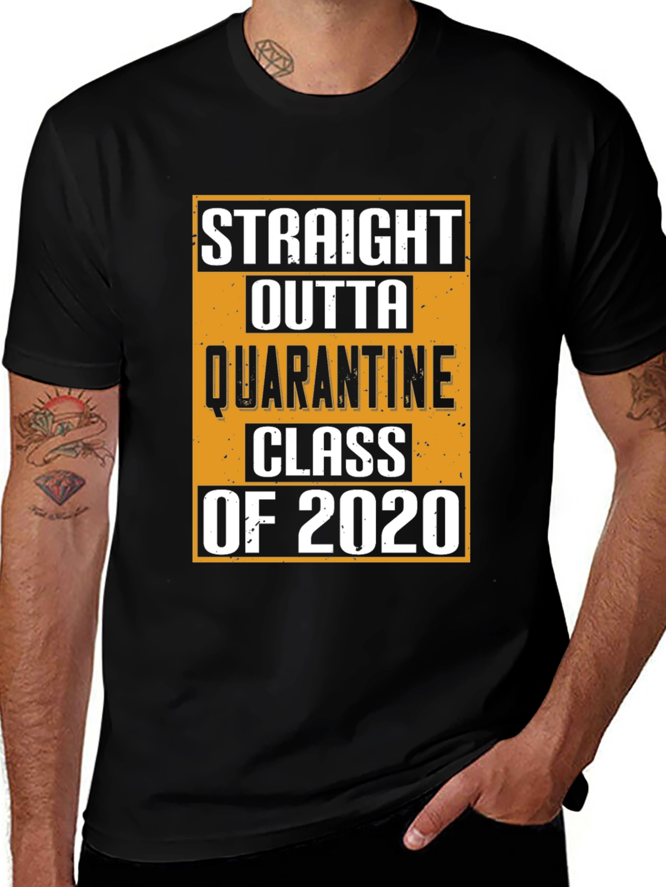 Straight Outta Quarantine Class of 2020 T-Shirt