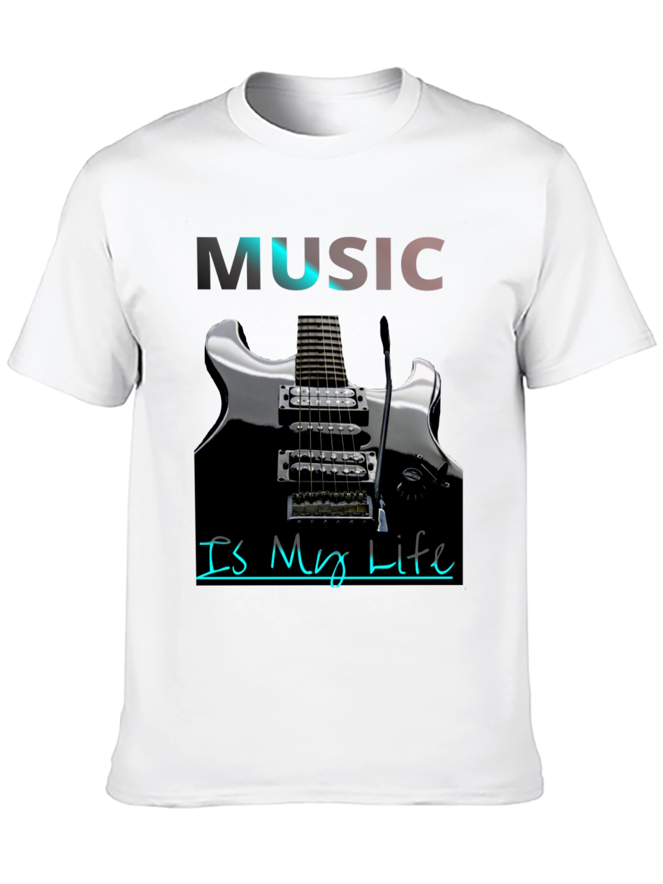 Music Is My Life Graphic T-Shirt