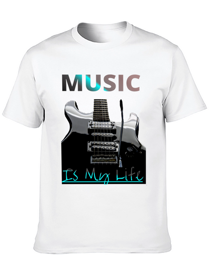 Music Is My Life Graphic T-Shirt