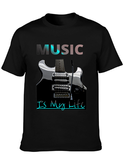 Music Is My Life Graphic T-Shirt