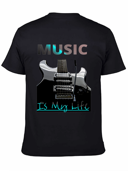 Music Is My Life Graphic T-Shirt