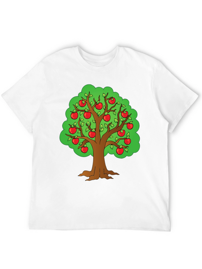 Apple Tree Graphic T-Shirt - Fun Casual Wear