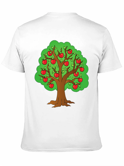 Apple Tree Graphic T-Shirt - Fun Casual Wear