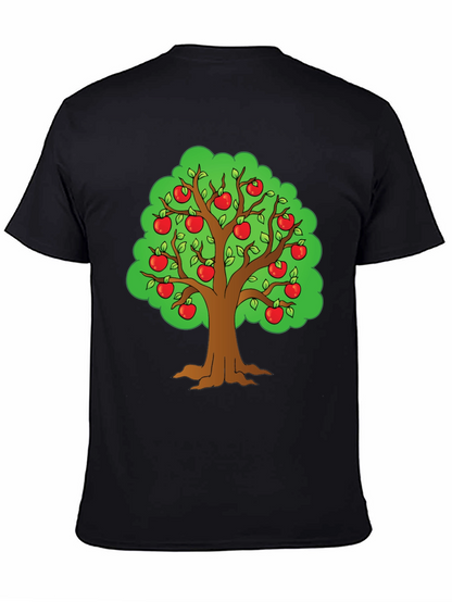 Apple Tree Graphic T-Shirt - Fun Casual Wear