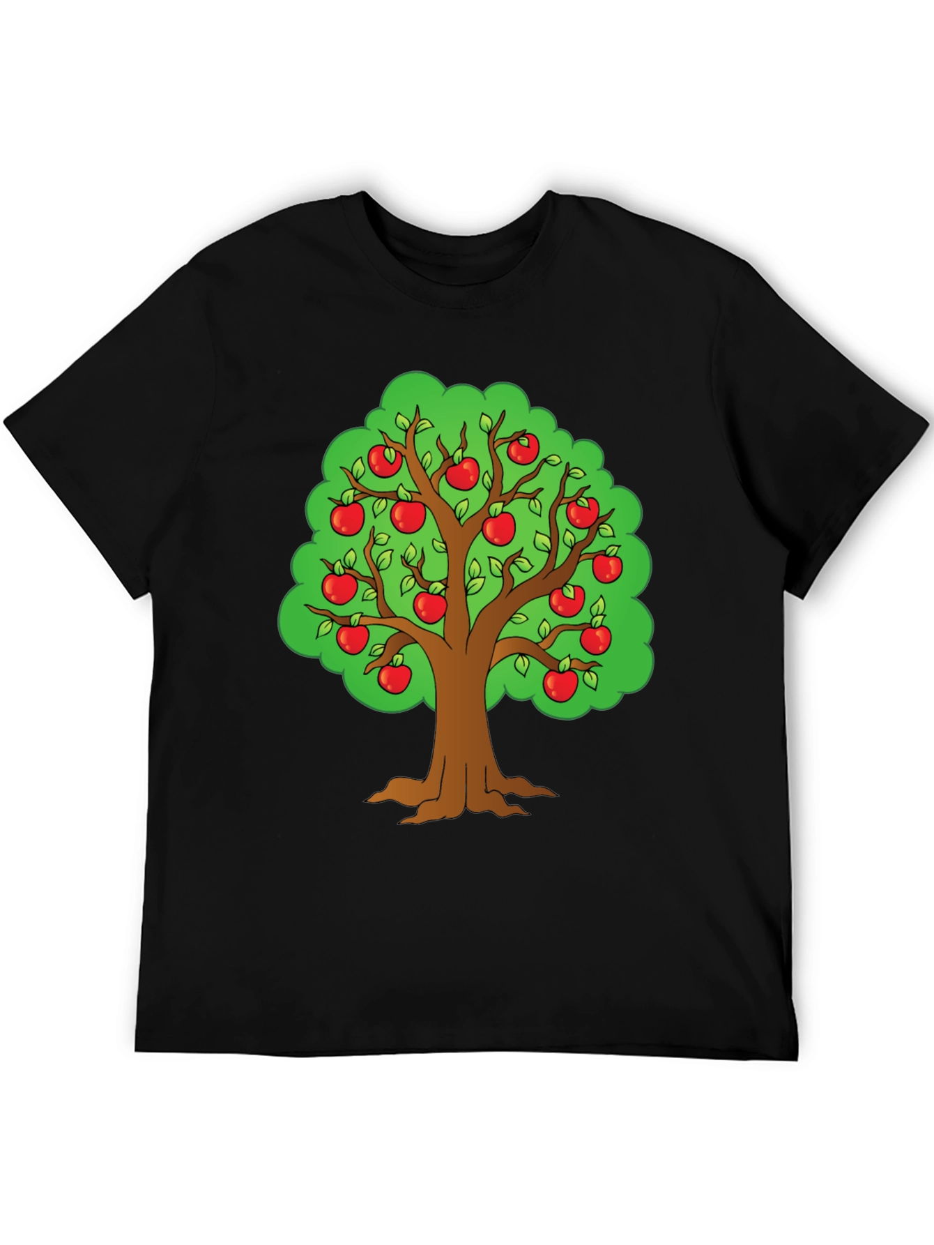 Apple Tree Graphic T-Shirt - Fun Casual Wear