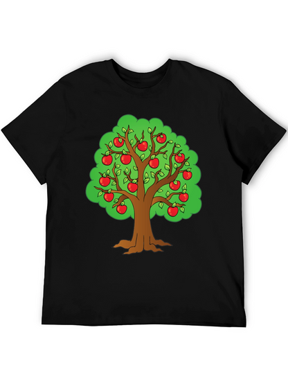 Apple Tree Graphic T-Shirt - Fun Casual Wear