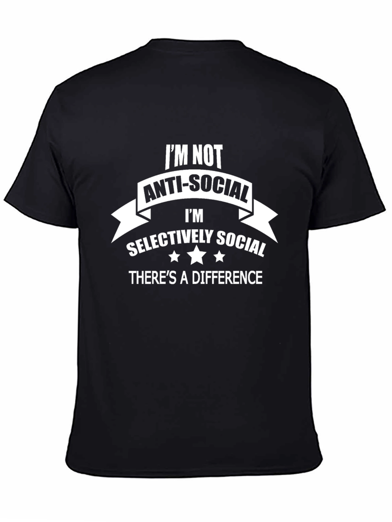 Im Selectively Social Graphic Tee