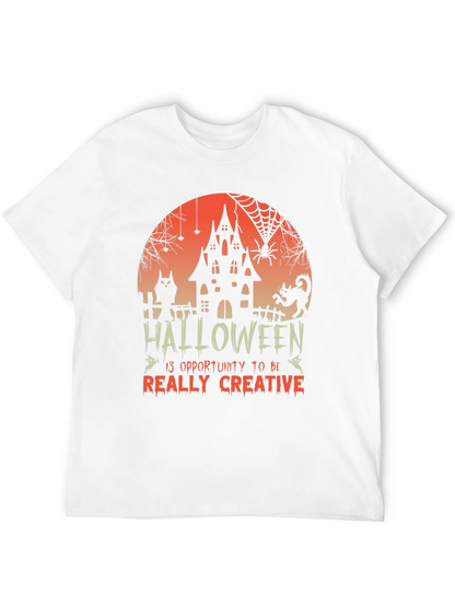 Halloween Creative T-Shirt Spooky Design