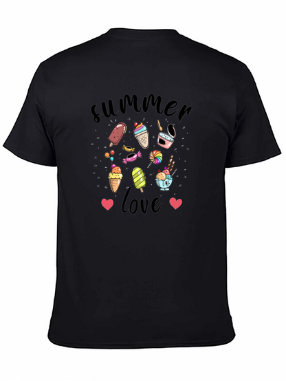 Summer Love T-Shirt with Ice Cream Design