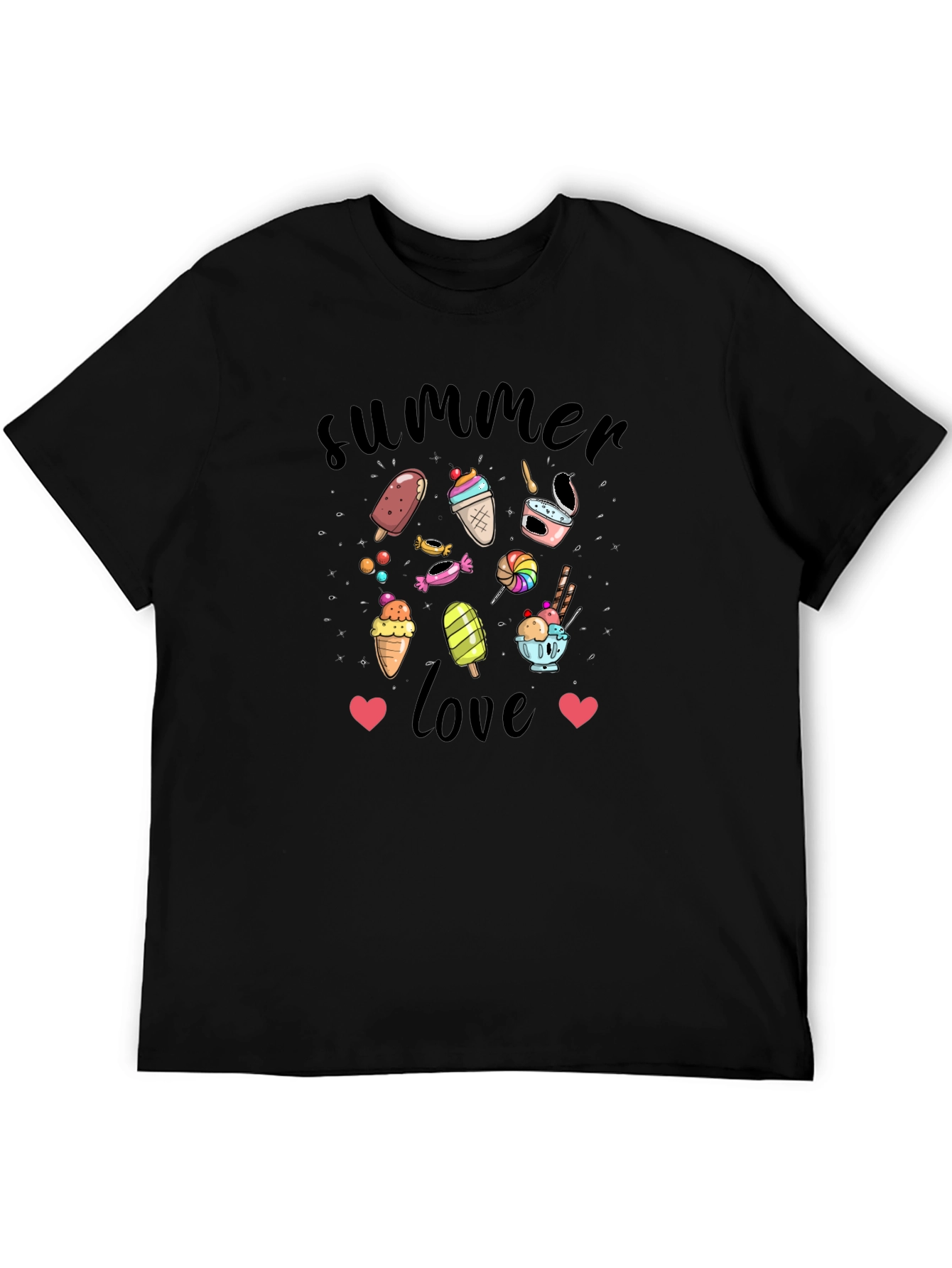 Summer Love T-Shirt with Ice Cream Design