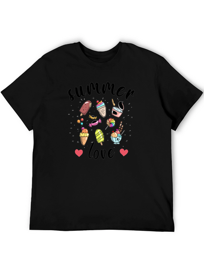 Summer Love T-Shirt with Ice Cream Design