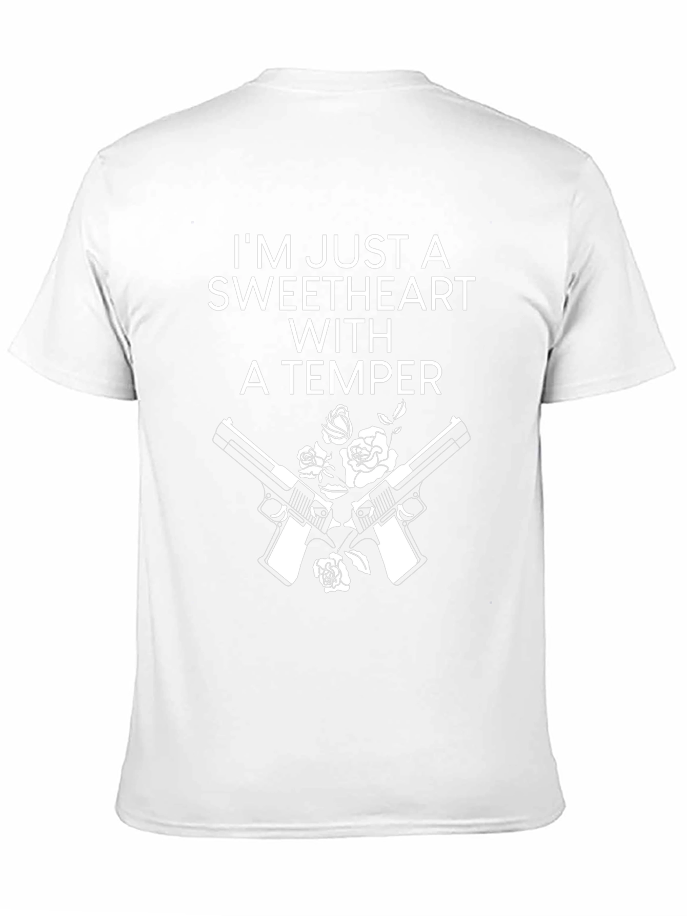 Sweetheart With A Temper Graphic T-Shirt