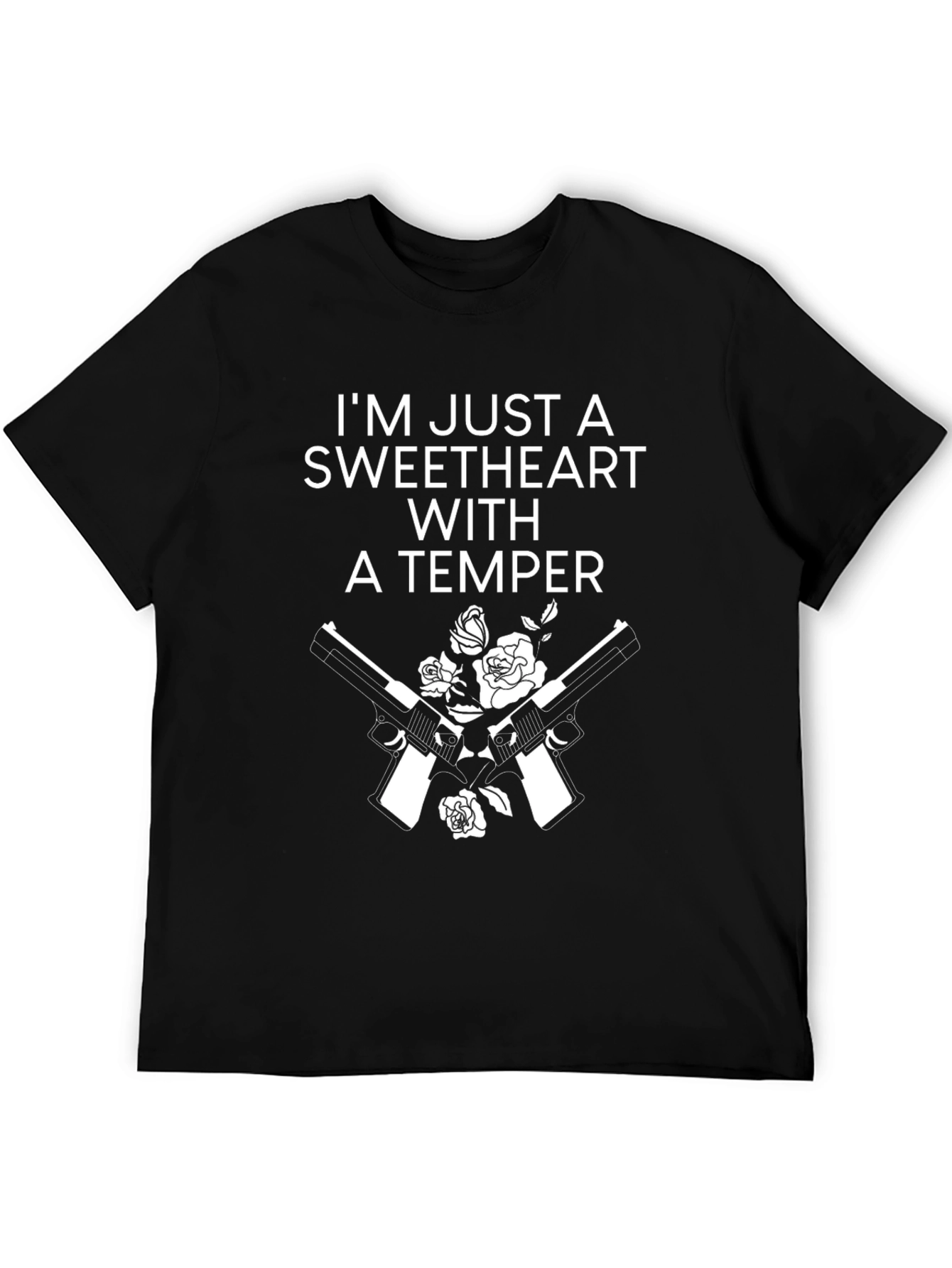 Sweetheart With A Temper Graphic T-Shirt