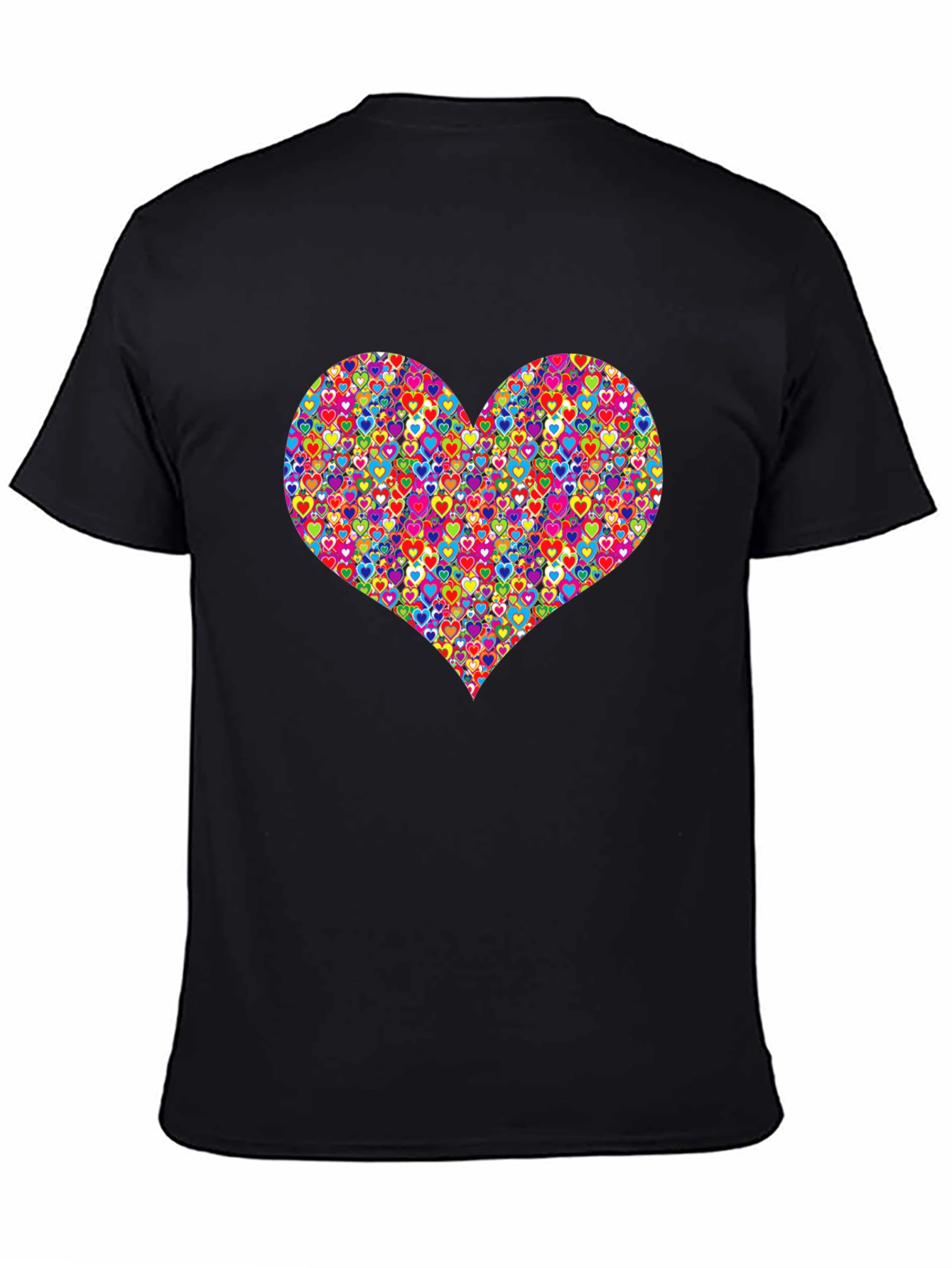 Heart Pattern Mens T-Shirt