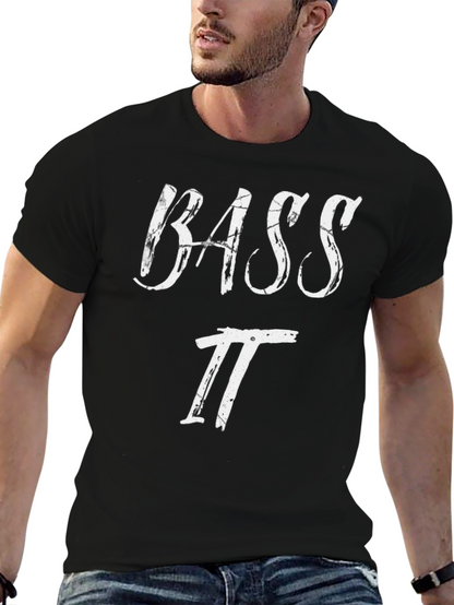 Bass T-Shirt - Mens Black Graphic Tee