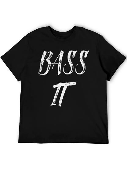Bass T-Shirt - Mens Black Graphic Tee