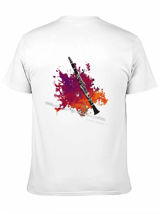 Music Lover T-Shirt - Clarinet Design