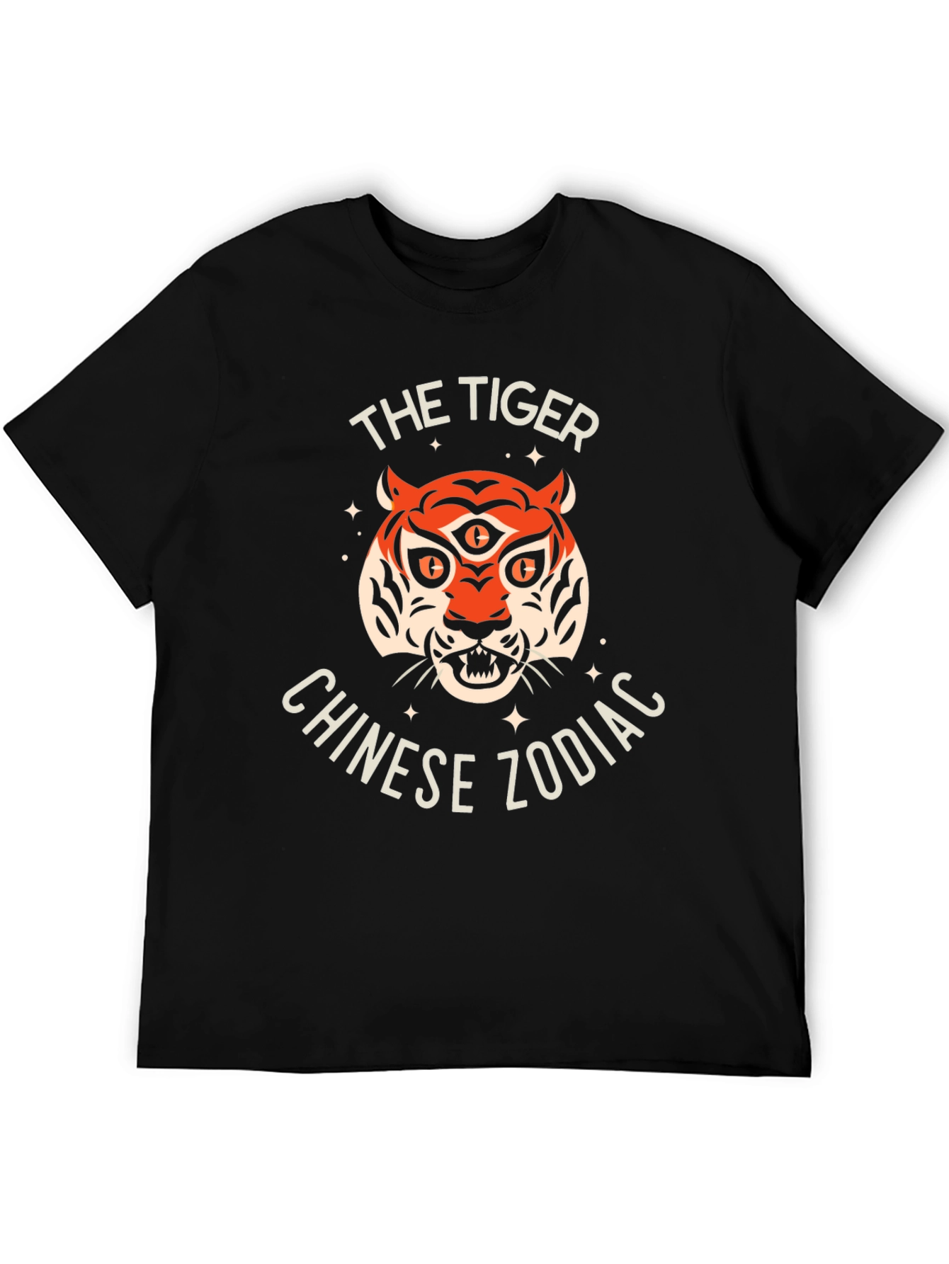 The Tiger Chinese Zodiac Graphic T-Shirt