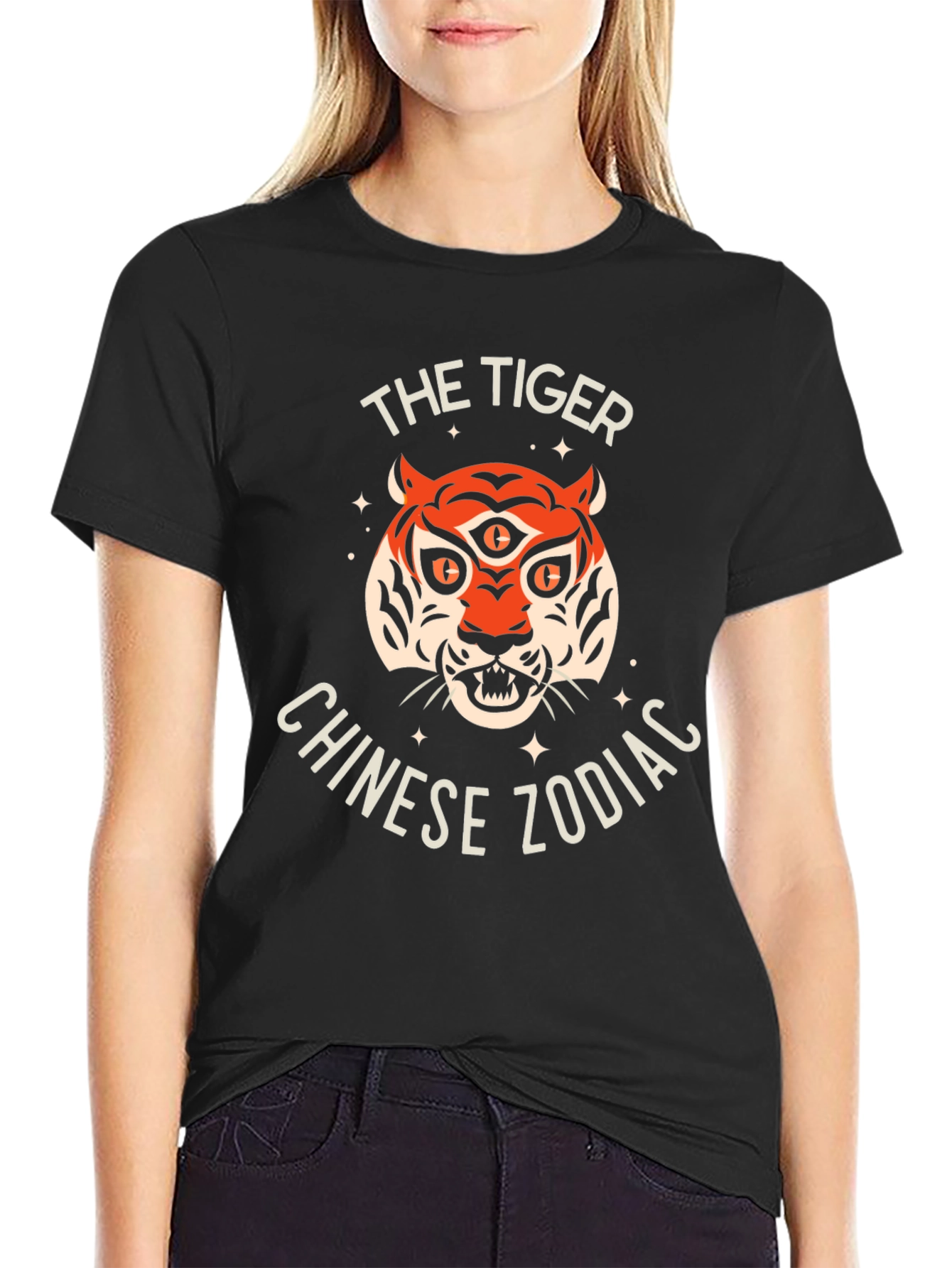The Tiger Chinese Zodiac Graphic T-Shirt
