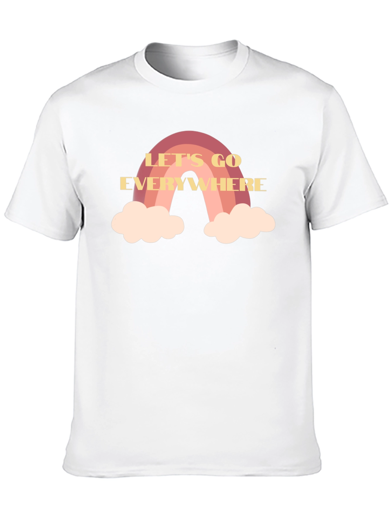 Lets Go Everywhere Rainbow T-Shirt