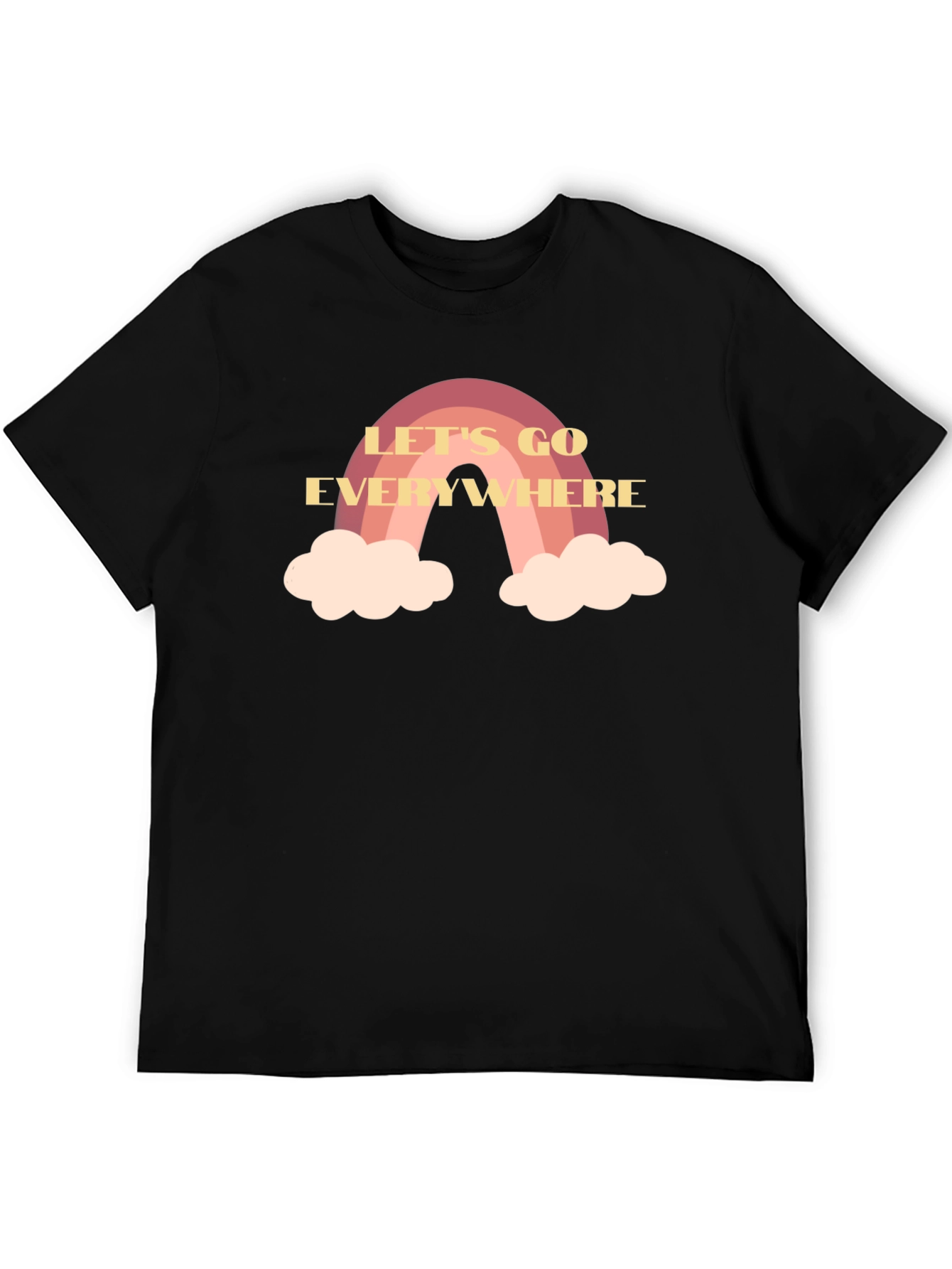 Lets Go Everywhere Rainbow T-Shirt