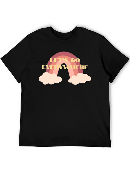 Lets Go Everywhere Rainbow T-Shirt