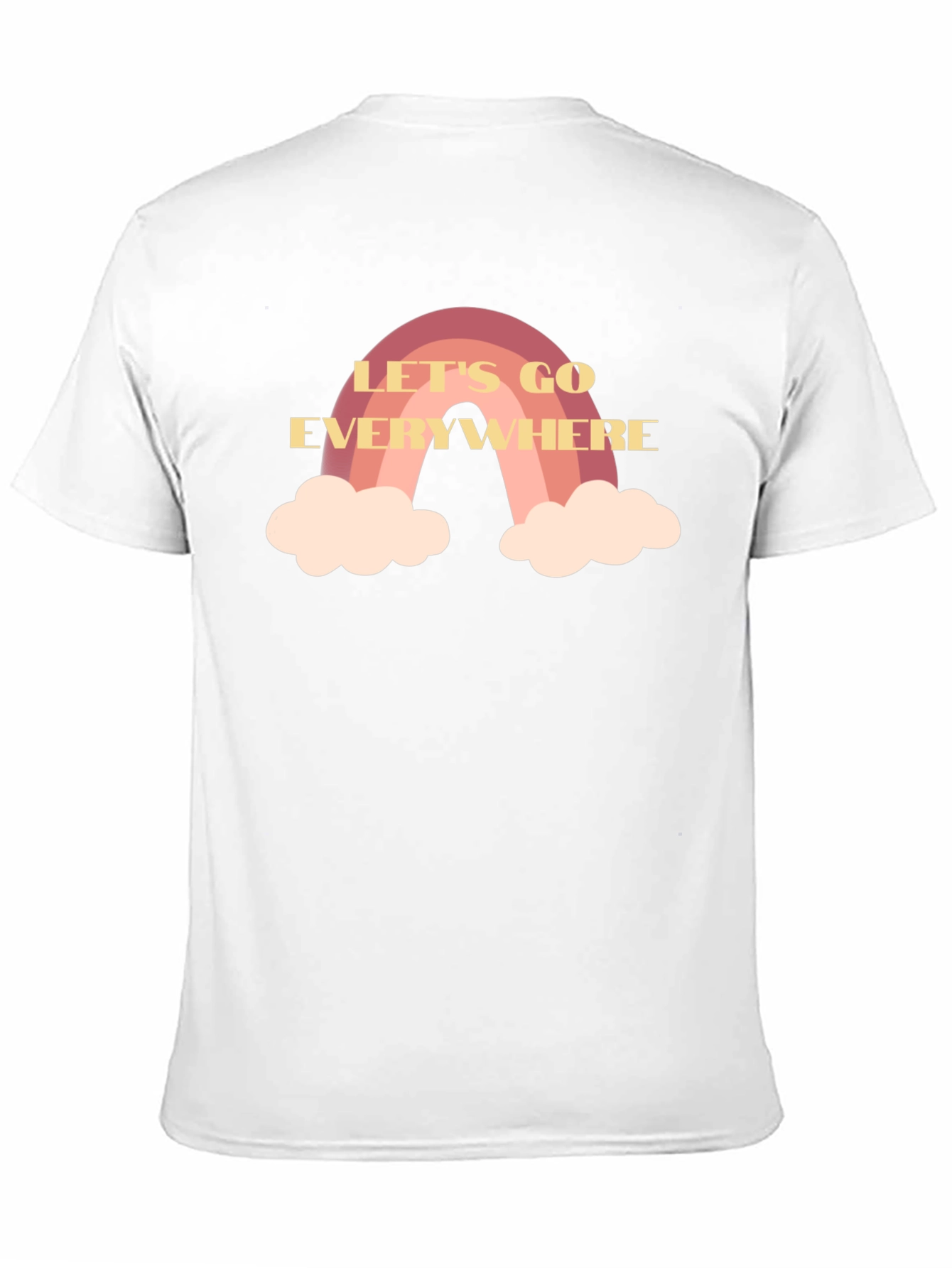 Lets Go Everywhere Rainbow T-Shirt