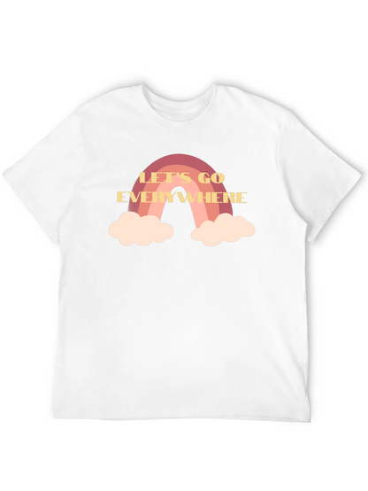 Lets Go Everywhere Rainbow T-Shirt