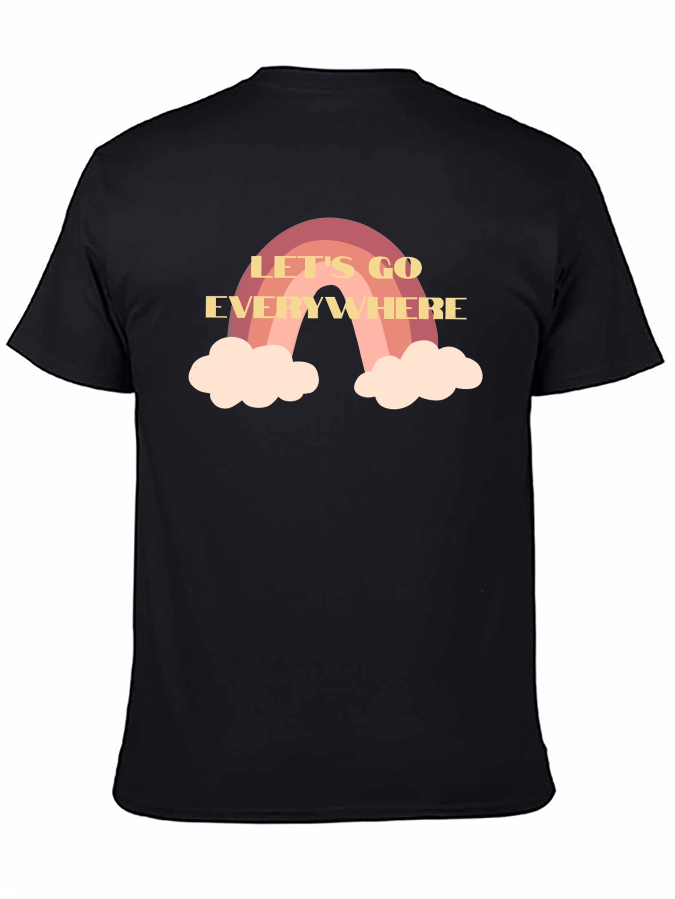 Lets Go Everywhere Rainbow T-Shirt