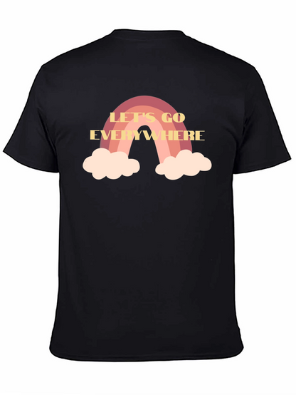 Lets Go Everywhere Rainbow T-Shirt