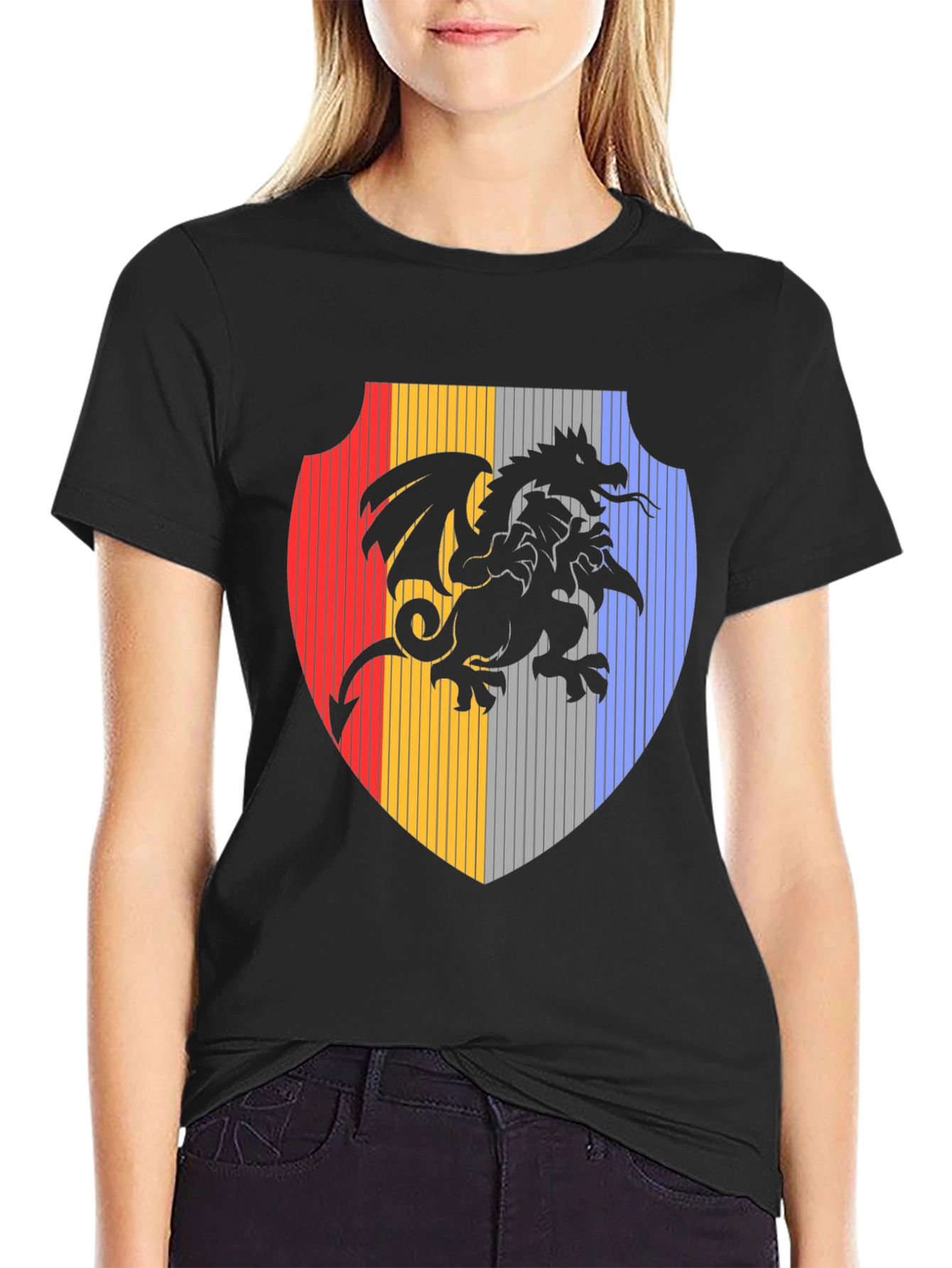 Dragon Shield Graphic T-Shirt
