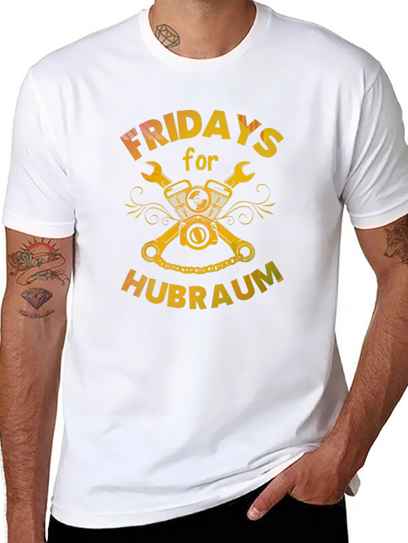 Fridays For Hubraum Mechanic Graphic Tee