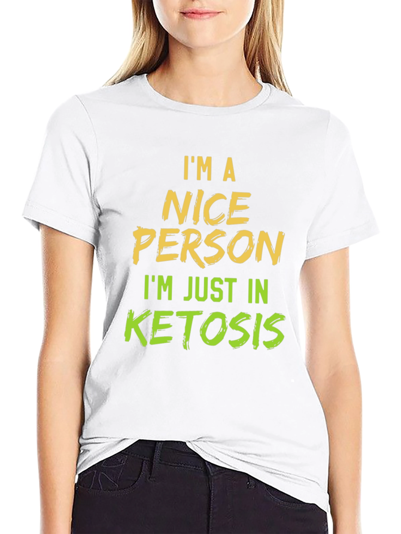 Im a Nice Person in Ketosis Graphic T-Shirt