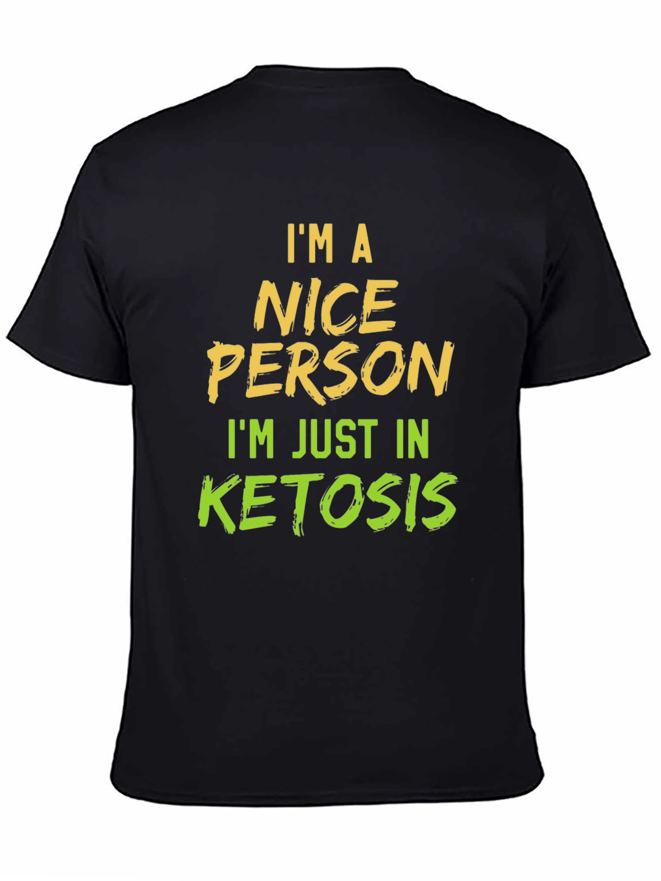 Im a Nice Person in Ketosis Graphic T-Shirt
