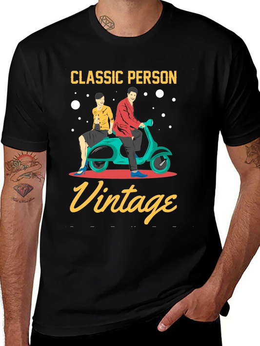 Classic Person Vintage Graphic T-Shirt